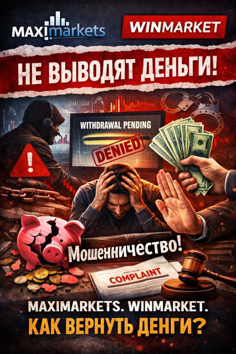 Maximarkets и Winmarket — отзывы клиентов, блокировки счетов и реальность возврата денег