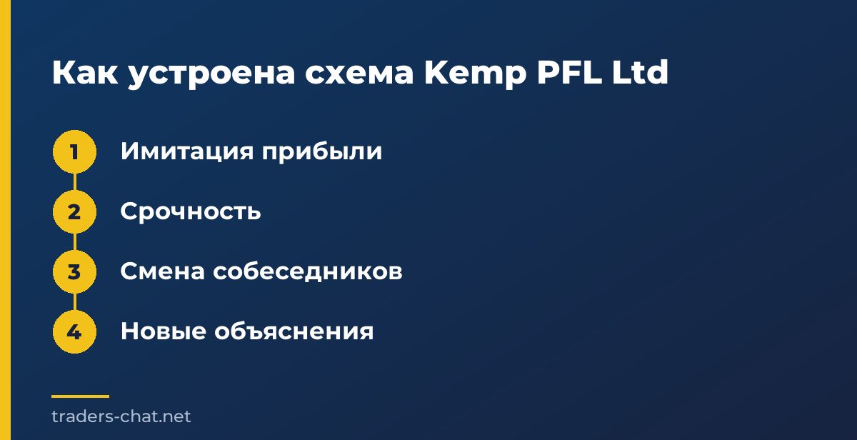 Как устроена схема Kemp PFL Ltd